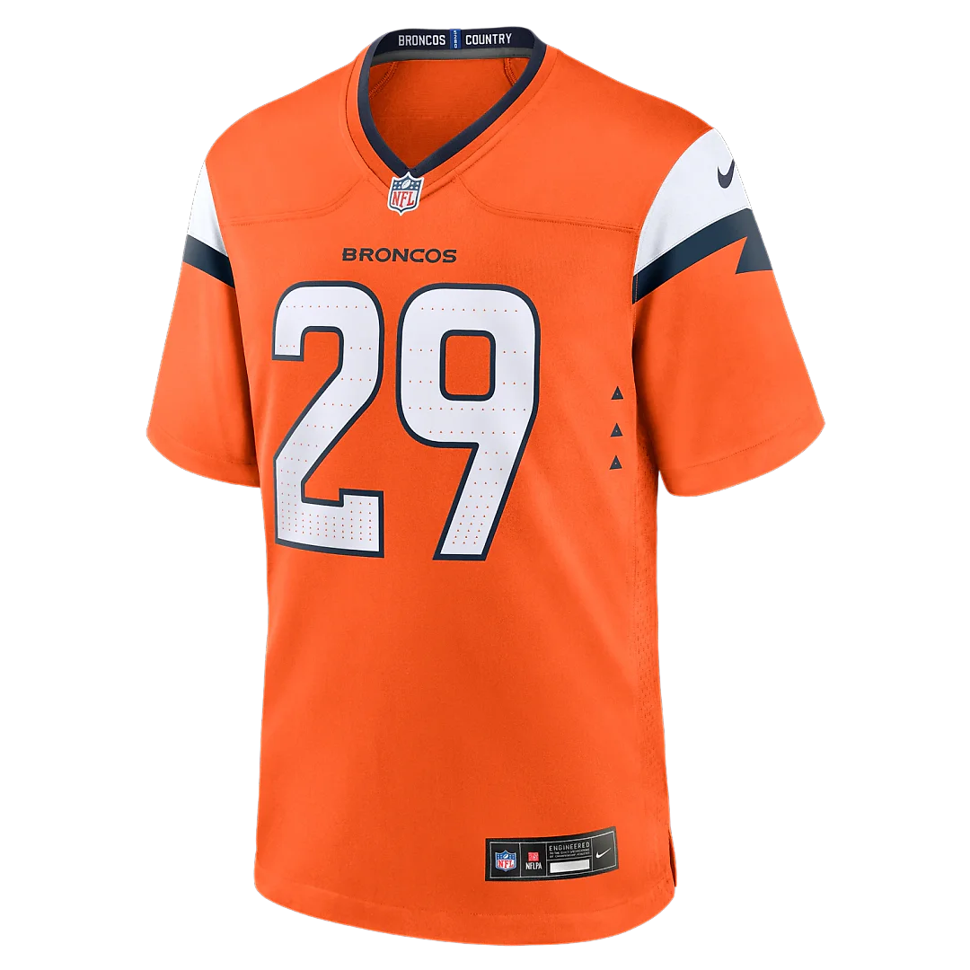 Zennovawear Ja'Quan McMillian Denver Broncos Team Game Jersey - Orange