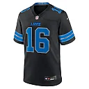 Zennovawear Jared Goff Detroit Lions 2nd Alternate Game Jersey - Black