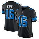 Zennovawear Jared Goff Detroit Lions Vapor FUSE. Limited Jersey - Black