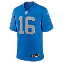 Zennovawear Jared Goff Detroit Lions Alternate Game Jersey - Blue