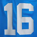 Zennovawear Jared Goff Detroit Lions Alternate Game Jersey - Blue