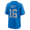 Zennovawear Jared Goff Detroit Lions Alternate Game Jersey - Blue
