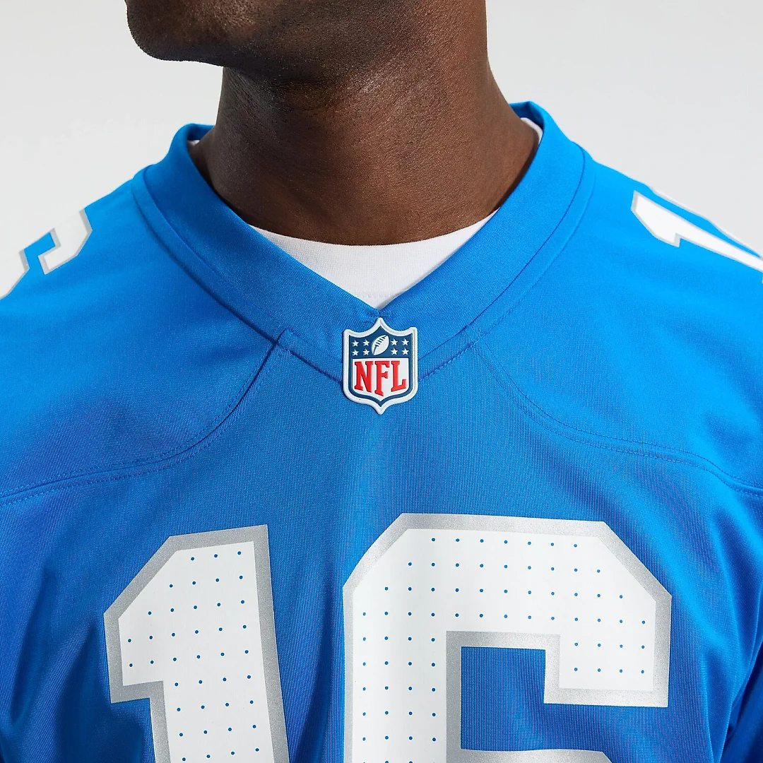 Zennovawear Jared Goff Detroit Lions Game Jersey - Blue