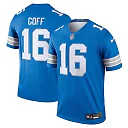 Zennovawear Jared Goff Detroit Lions Legend Player Performance Top - Blue