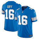 Zennovawear Jared Goff Detroit Lions Team Vapor FUSE. Stitched Limited Jersey - Blue
