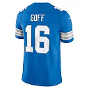 Zennovawear Jared Goff Detroit Lions Team Vapor FUSE. Stitched Limited Jersey - Blue