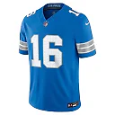 Zennovawear Jared Goff Detroit Lions Team Vapor FUSE. Stitched Limited Jersey - Blue