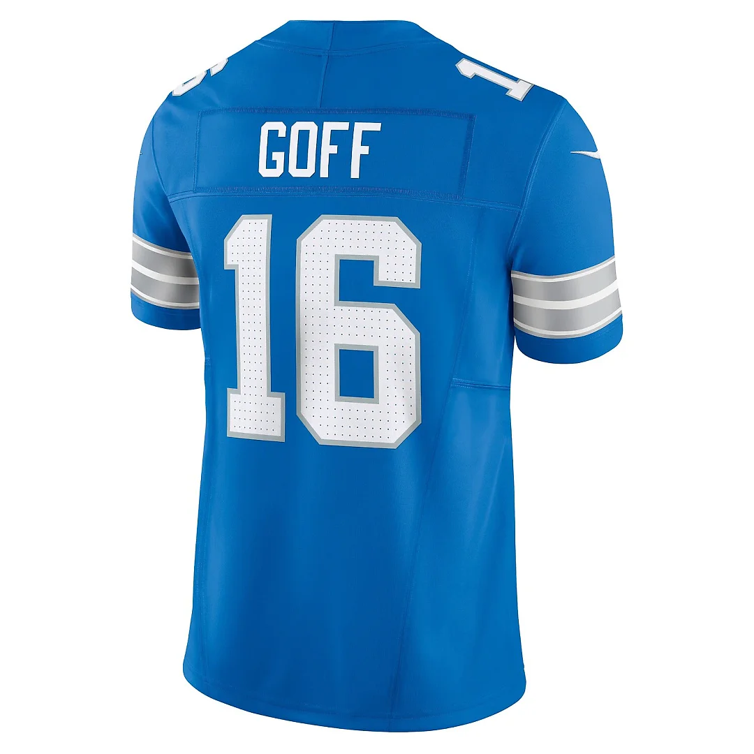 Zennovawear Jared Goff Detroit Lions Vapor FUSE. Limited Jersey - Blue