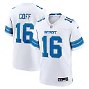 Zennovawear Jared Goff Detroit Lions Game Jersey - White