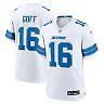 Zennovawear Jared Goff Detroit Lions Game Jersey - White