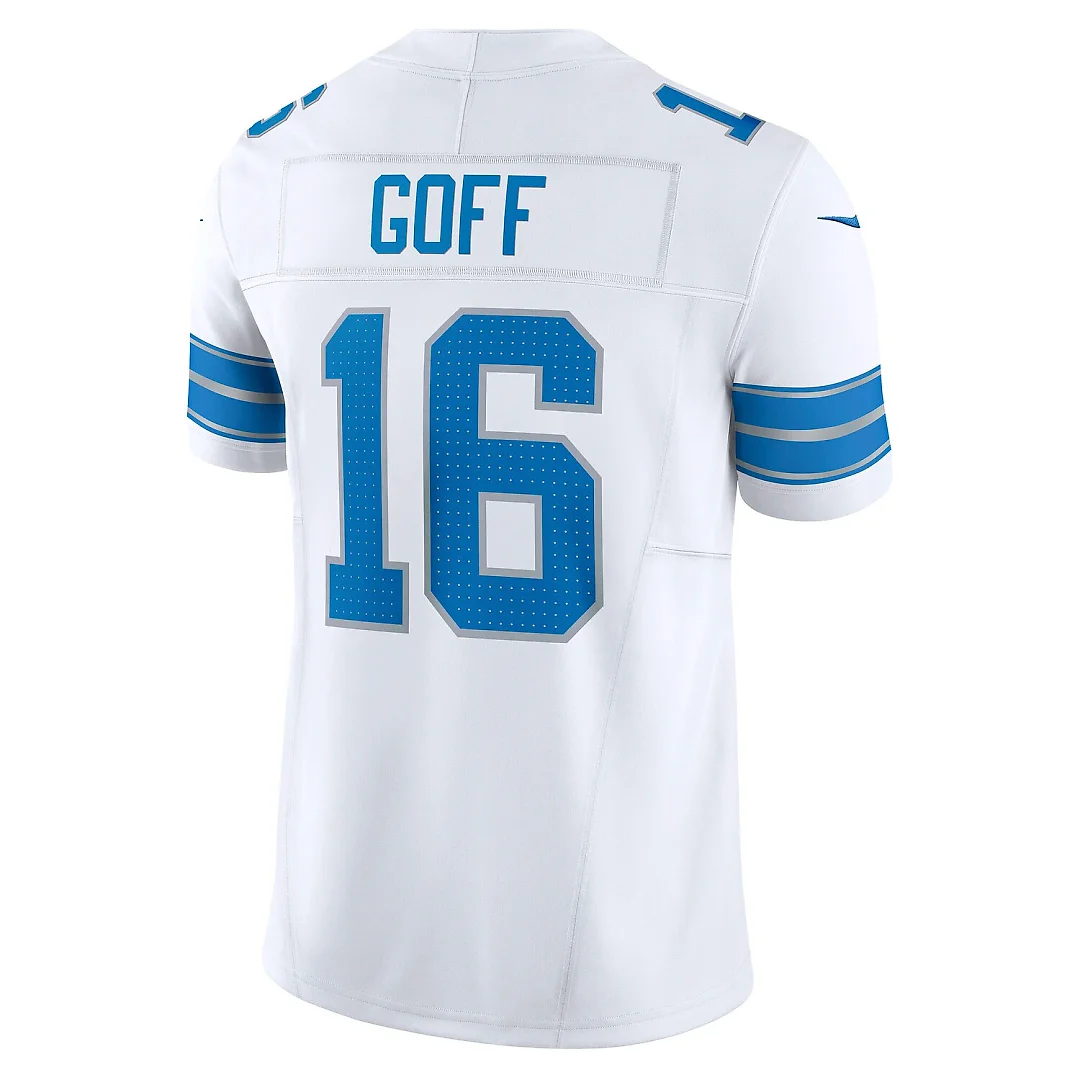 Zennovawear Jared Goff Detroit Lions Vapor FUSE. Limited Jersey - White