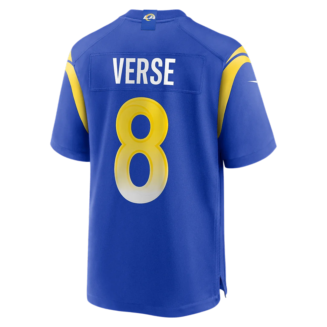 Zennovawear Jared Verse Los Angeles Rams Player Game Jersey - Royal