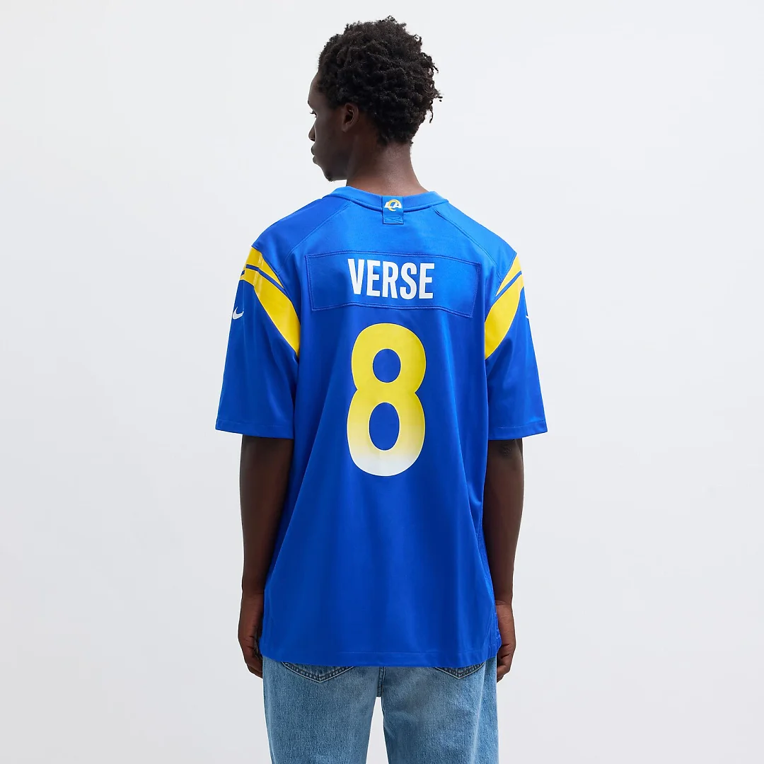 Zennovawear Jared Verse Los Angeles Rams Player Game Jersey - Royal