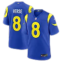 Zennovawear Jared Verse Los Angeles Rams Team Game Player Jersey - Royal