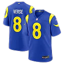 Zennovawear Jared Verse Los Angeles Rams Team Game Player Jersey - Royal