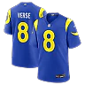 Zennovawear Jared Verse Los Angeles Rams Team Game Player Jersey - Royal