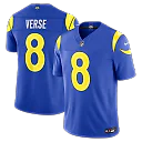 Zennovawear Jared Verse Los Angeles Rams Team Vapor FUSE. Stitched Limited Jersey - Royal