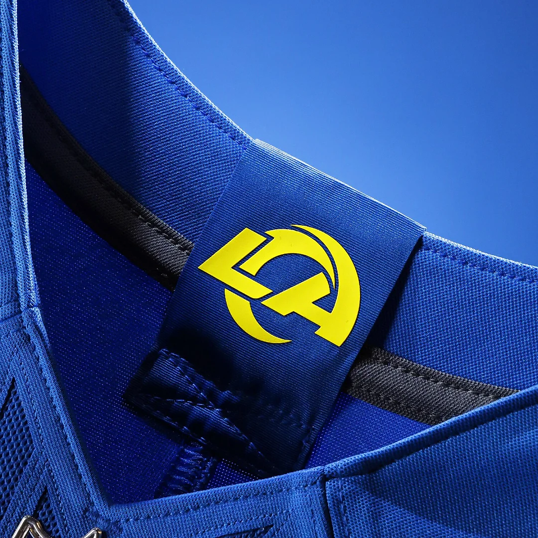 Zennovawear Jared Verse Los Angeles Rams Team Vapor FUSE. Stitched Limited Jersey - Royal