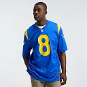 Zennovawear Jared Verse Los Angeles Rams Team Game Player Jersey - Royal