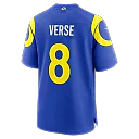 Zennovawear Jared Verse Los Angeles Rams Team Game Player Jersey - Royal