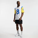 Zennovawear Jared Verse Los Angeles Rams Vapor FUSE. Stitched Limited Jersey - White