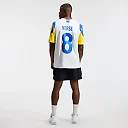 Zennovawear Jared Verse Los Angeles Rams Vapor FUSE. Stitched Limited Jersey - White