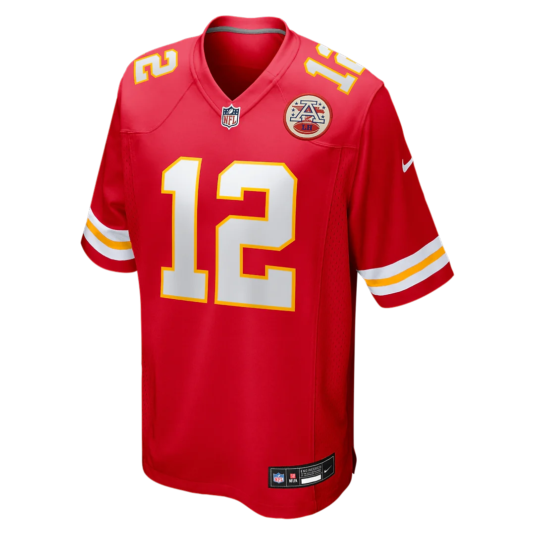 Zennovawear Jared Wiley Kansas City Chiefs Game Jersey - Red