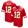 Zennovawear Jared Wiley Kansas City Chiefs Game Jersey - Red