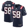 Zennovawear Jared Wilson New England Patriots Team Game Jersey - Navy