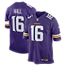 Zennovawear Jaren Hall Minnesota Vikings Game Jersey - Purple