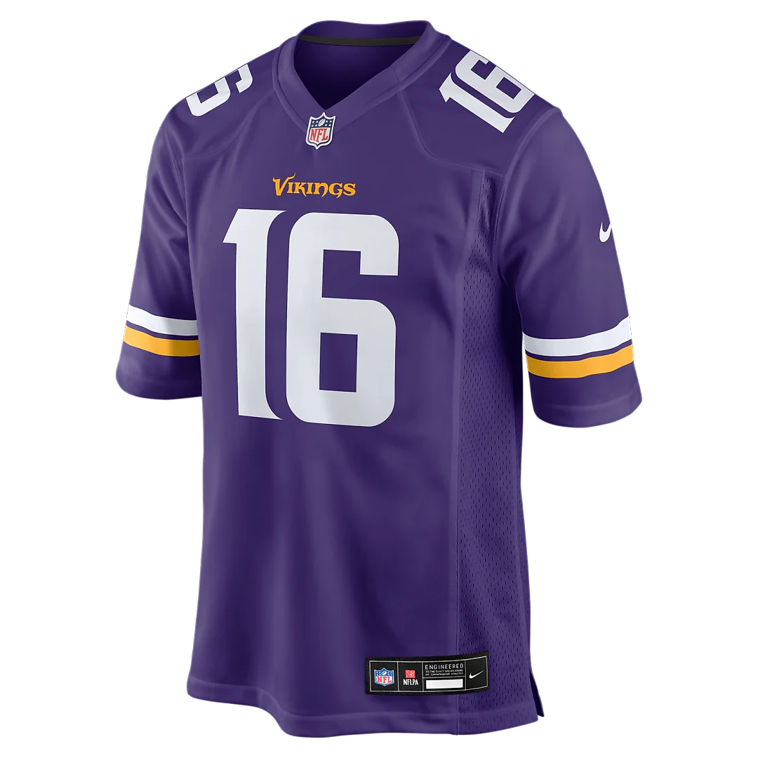 Zennovawear Jaren Hall Minnesota Vikings Game Jersey - Purple