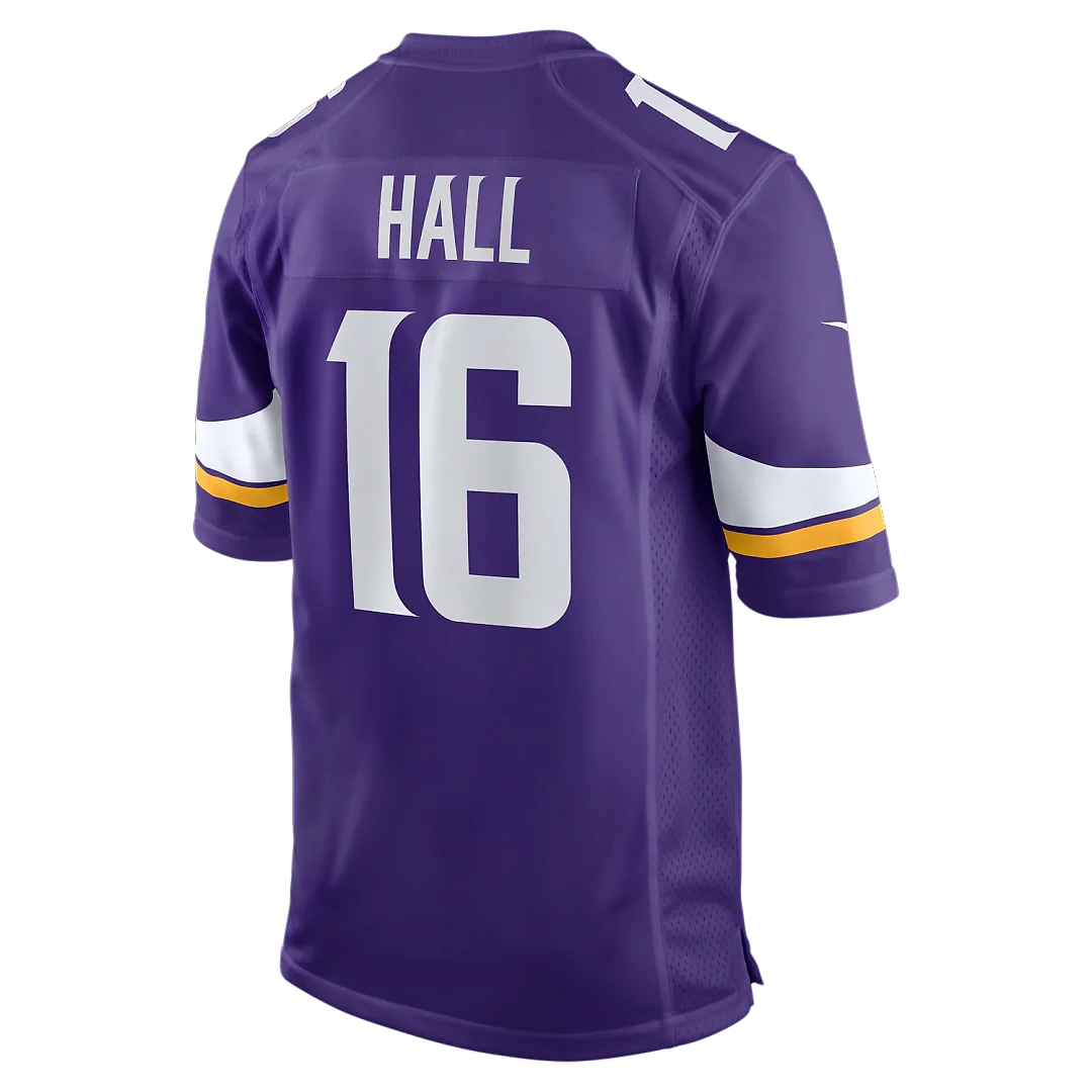 Zennovawear Jaren Hall Minnesota Vikings Game Jersey - Purple