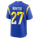 Zennovawear Jarquez Hunter Los Angeles Rams Team Game Jersey - Royal