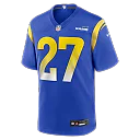 Zennovawear Jarquez Hunter Los Angeles Rams Team Game Jersey - Royal