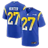 Zennovawear Jarquez Hunter Los Angeles Rams Team Game Jersey - Royal