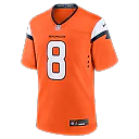 Zennovawear Jarrett Stidham Denver Broncos Team Game Jersey - Orange