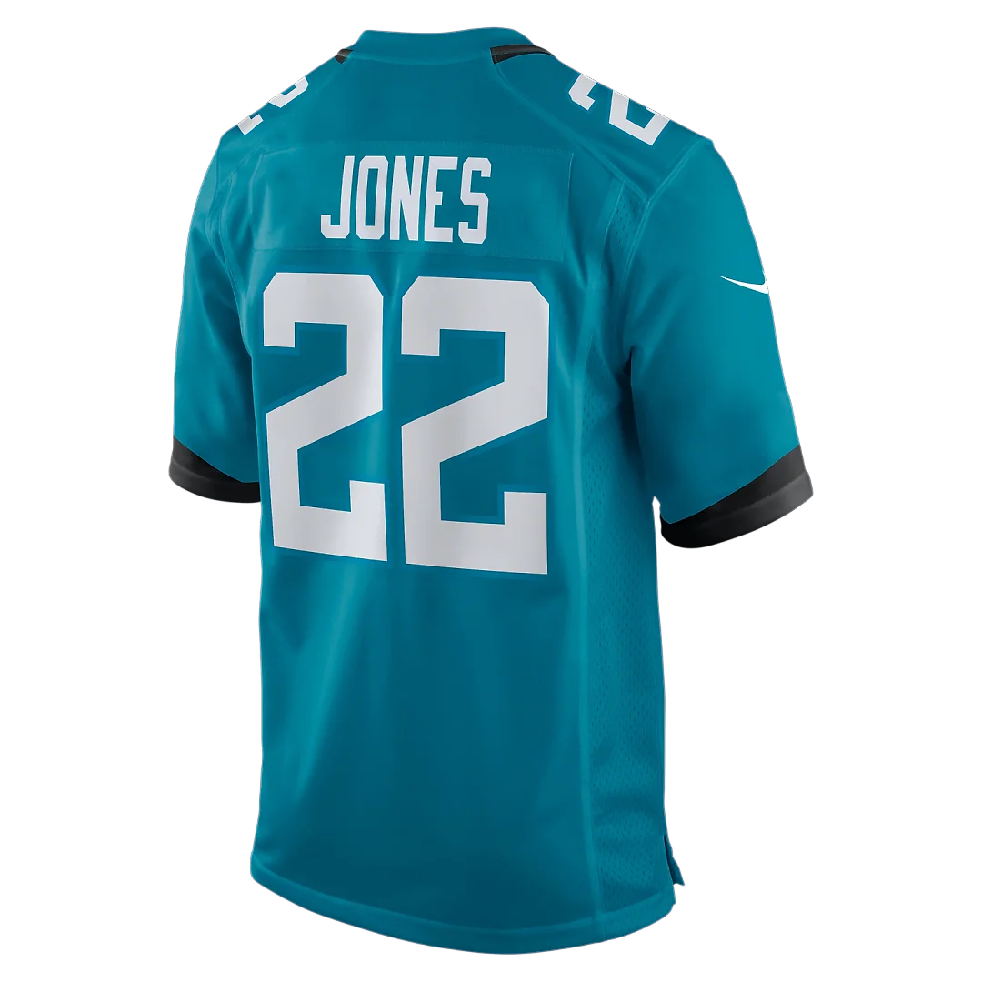 Zennovawear Jarrian Jones Jacksonville Jaguars Team Game Jersey - Teal