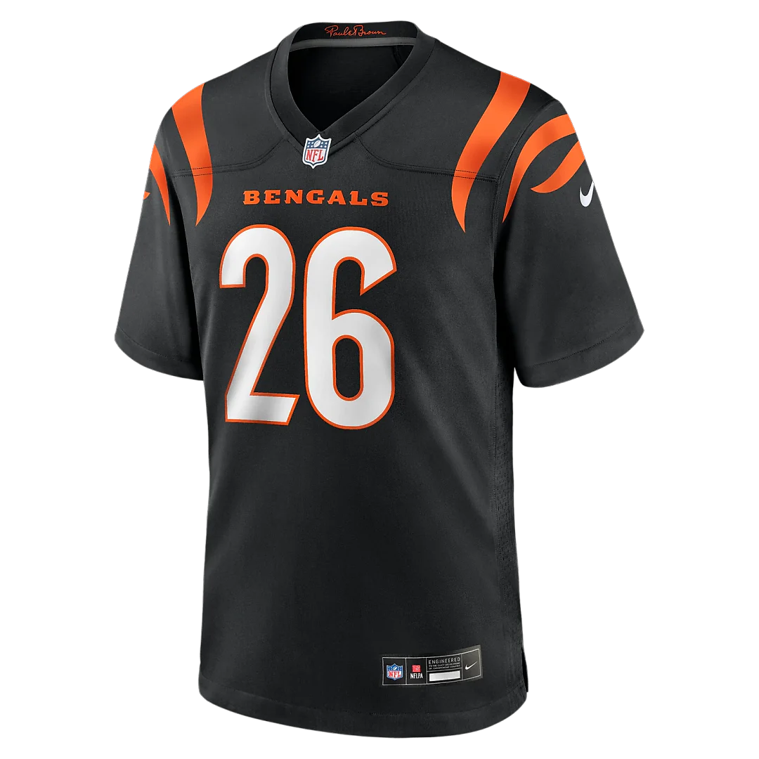 Zennovawear Ja'Sir Taylor Cincinnati Bengals Team Game Jersey - Black