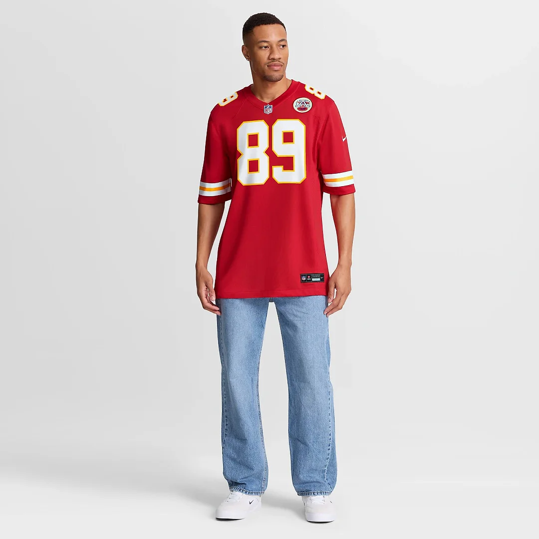 Zennovawear Jason Brownlee Kansas City Chiefs Team Game Jersey - Red