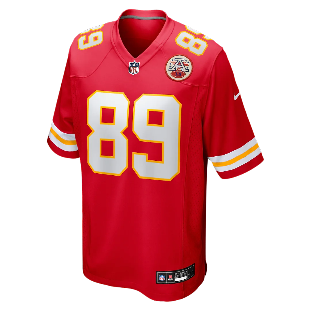 Zennovawear Jason Brownlee Kansas City Chiefs Team Game Jersey - Red