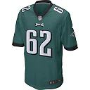 Zennovawear Jason Kelce Philadelphia Eagles Game Jersey - Midnight Green