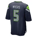 Zennovawear Jason Myers Seattle Seahawks Game Jersey - College Navy