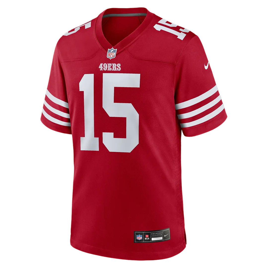 Zennovawear Jauan Jennings San Francisco 49ers Game Jersey - Scarlet