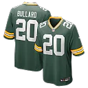 Zennovawear Javon Bullard Green Bay Packers Game Jersey - Green