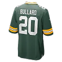 Zennovawear Javon Bullard Green Bay Packers Game Jersey - Green