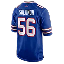 Zennovawear Javon Solomon Buffalo Bills Game Jersey - Royal