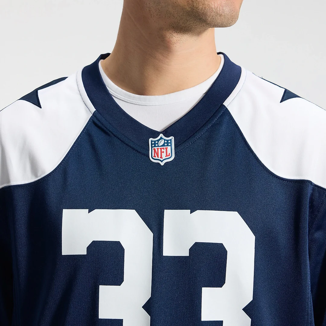 Zennovawear Javonte Williams Dallas Cowboys Alternate Game Jersey - Navy