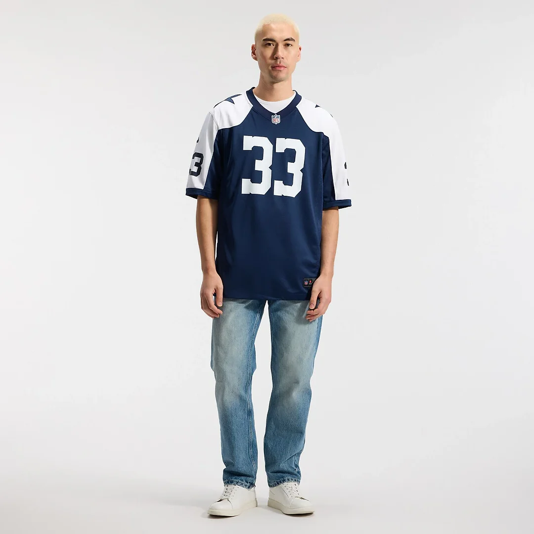Zennovawear Javonte Williams Dallas Cowboys Alternate Game Jersey - Navy