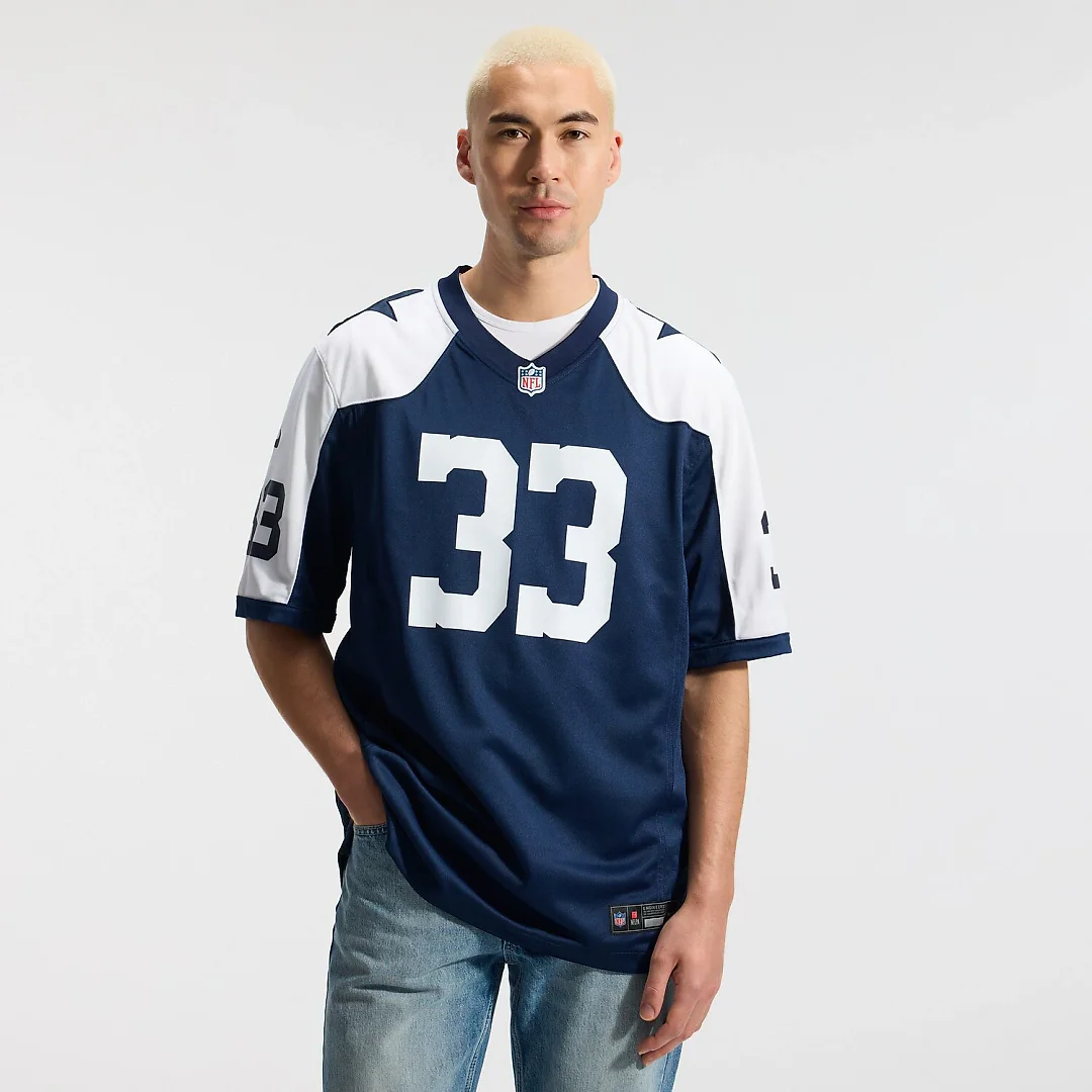 Zennovawear Javonte Williams Dallas Cowboys Alternate Game Jersey - Navy