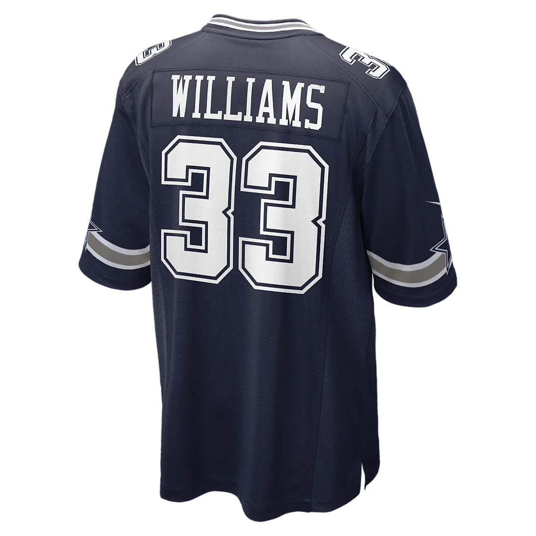 Zennovawear Javonte Williams Dallas Cowboys Team Game Jersey - Navy